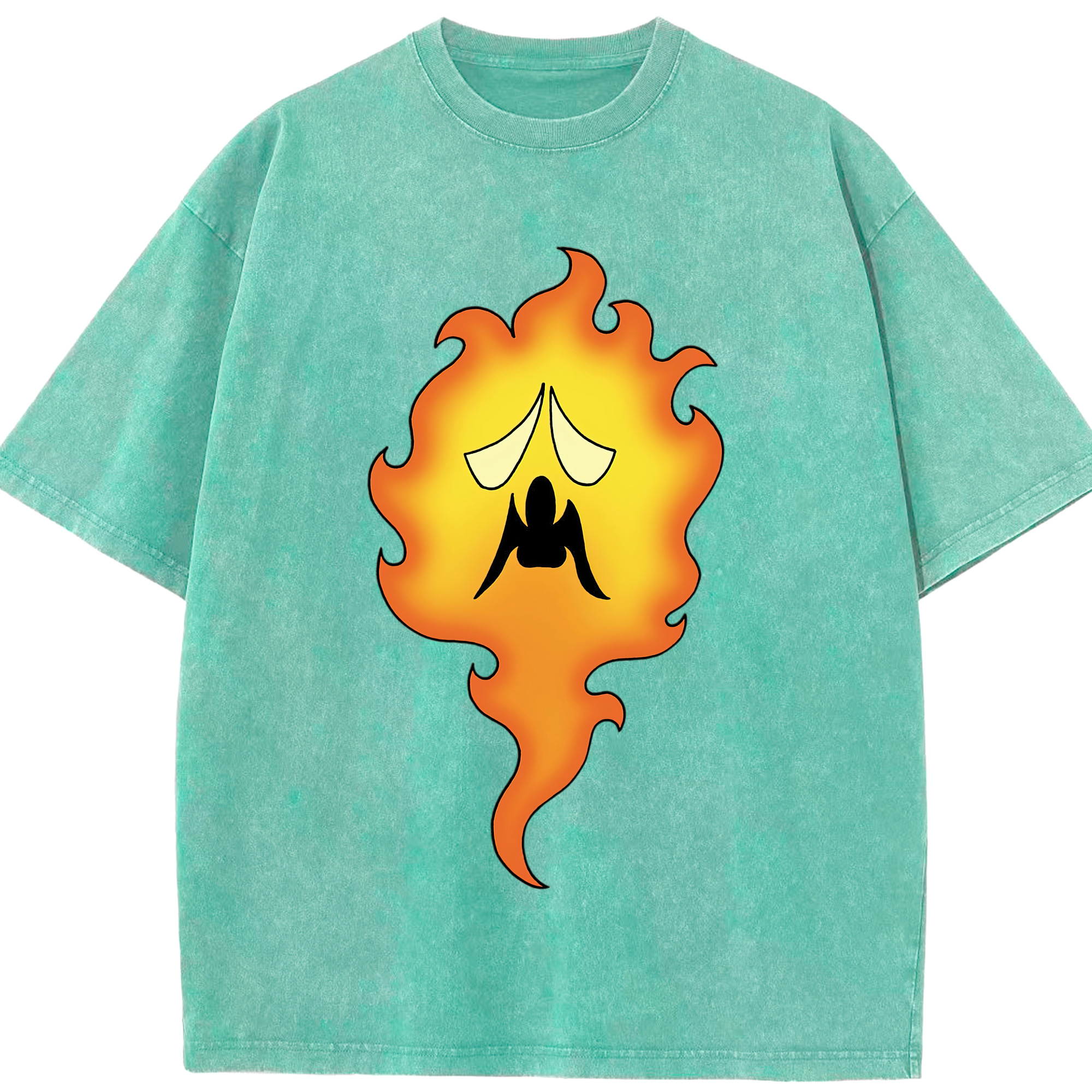 （画像用） ドラゴンクエスト Doragon Kuesuto Dragon Quest 綿100% ヴィンテージ風 半袖Tシャツ（フロントプリント）